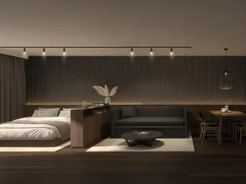 Departamento Monoambiente con 1 baño