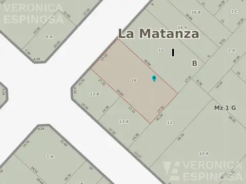 Terreno en venta en Villa Luzuriaga
