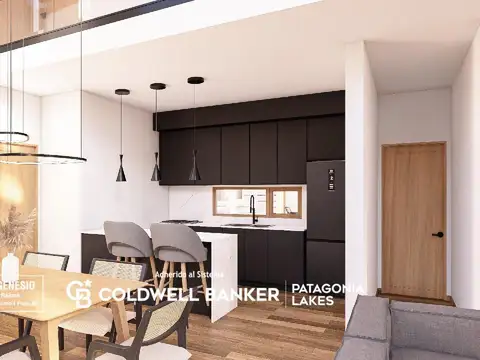 Venta Casa Villa La Angostura 122 m2 cubiertos  en pozo, vista parcial al lago 3 dormitorios Villa C