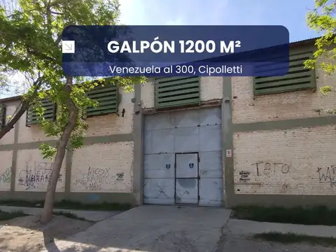 Alquiler de galpón, Venezuela al 300, Cipolletti.
