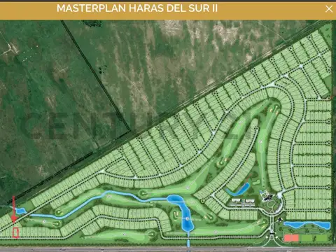 Lote en venta en Haras del Sur II