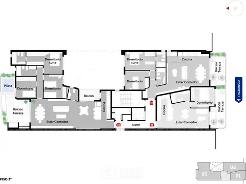 Departamento en Venta en Rosario, USD 546.700