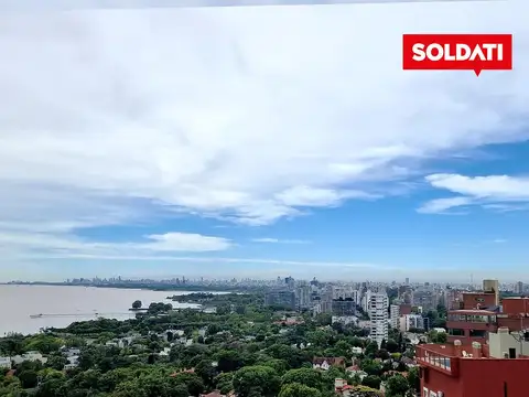 Semipiso en VENTA en LA LUCILA - Torre Selene piso 14- 4 ambientes con Dependencia y 2 cocheras