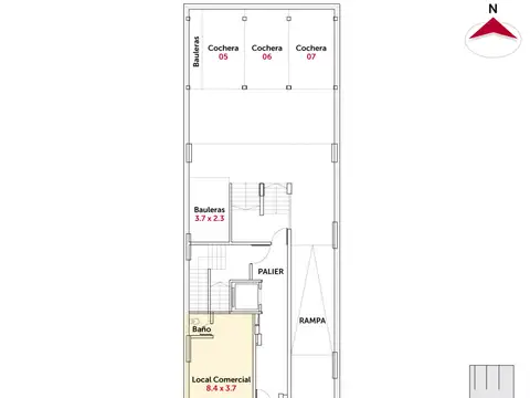 Urquiza 2000, Piso 05