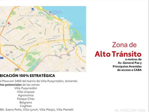 Avenida Mosconi General 3400