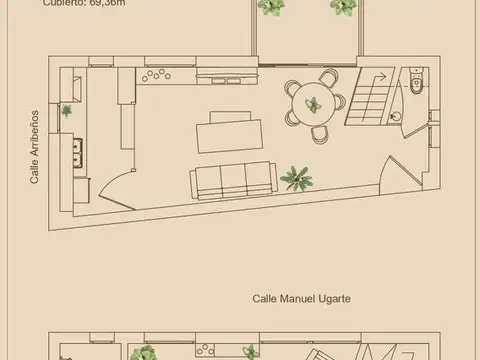 Departamento en Venta de 2 ambientes