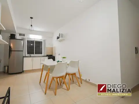 Departamento 2 ambientes con 1 baño