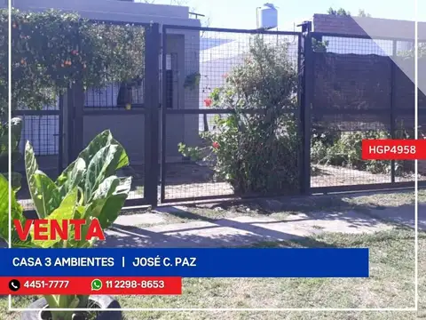 Casa - Venta - Argentina, José C Paz - Juan B. Justo 700