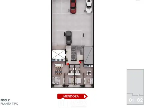 Departamento en Venta de 3 dormitorios