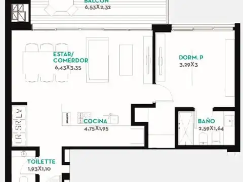 Venta - Espectacular Departamento 2 Amb. en Remeros Beach