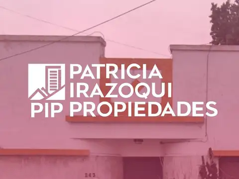 CASA DE 3 AMBIENTES EN VENTA SOBRE LOTE 8.66 X 25.98 