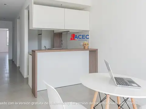 Departamento 2 ambientes con 1 baño