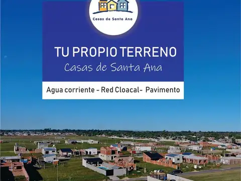 Lote en Barrio Santa Ana en Glew