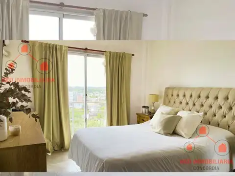 Departamento 2 ambientes con 1 baño