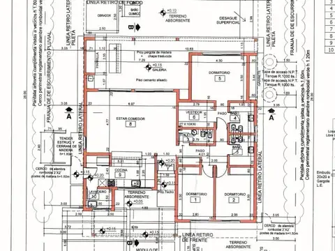 Casa 5 ambientes con 2 baños