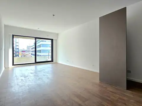 Venta departamento monoambiente semipiso cochera propia y balcon! Amenities y Seguridad 24hs! PRIMA