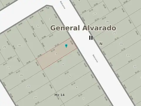 VENTA LOTE 311M2 PARQUE BRISTOL