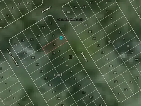 Terreno en Venta en Miramar, USD 10.000