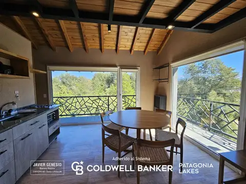 VENTA Departamento 3 ambientes 70m2, centro, con cochera, amueblado, Villa La Angostura