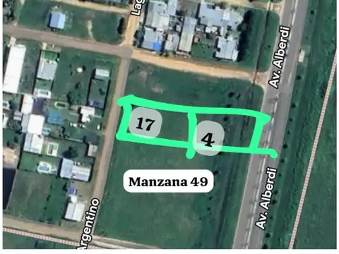 Terreno en Venta 32  mts Fondo