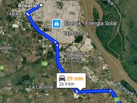 Terreno en Venta 10  mts Frente