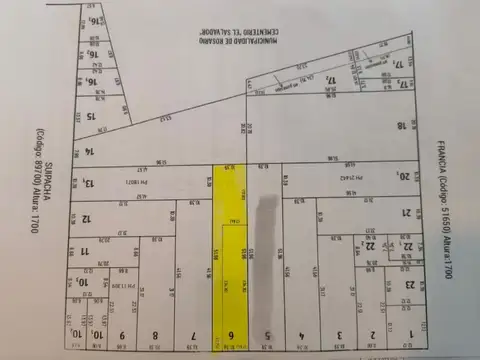 Terreno en Venta en Centro, USD 580.000