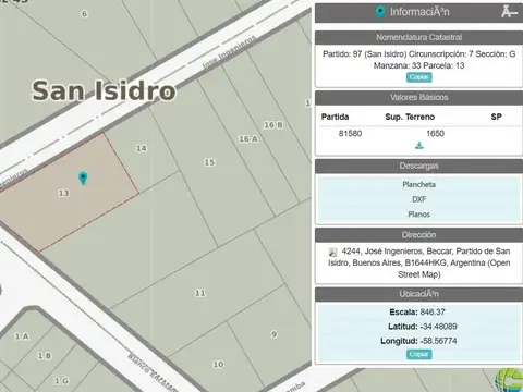 Blanco Encalada 1800