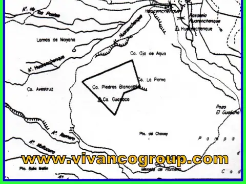 Campo en Venta de 1.166  ha