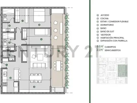 Camino General Belgrano 800, Piso 0