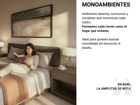 Departamento en Venta de 1 dormitorio