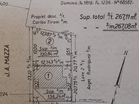 Juan A. Mazza  al 2500