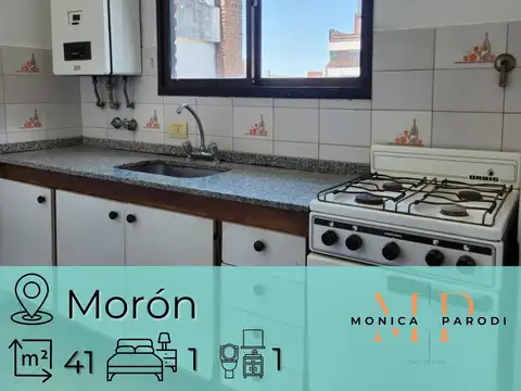 Departamento en venta en Morón Centro – 2 ambientes funcionales