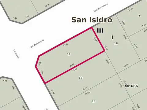 Pasaje Vasco da Gama  al 2700