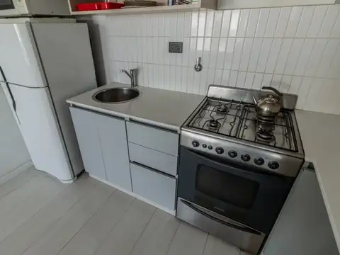 Luminoso 2 Ambientes Piso 7 con Balcones y Amenities