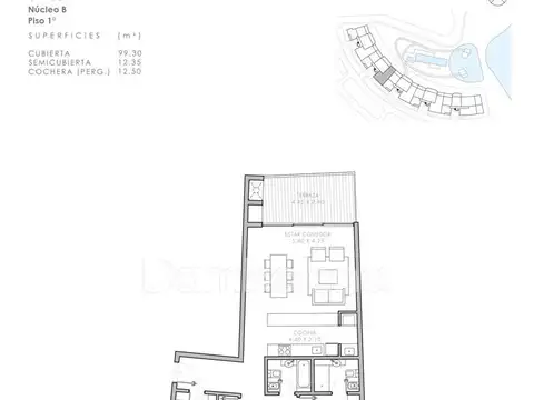 Departamento en Venta de 4 ambientes