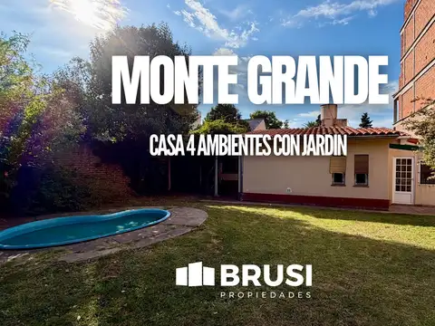 CASA EN VENTA EN MONTE GRANDE - 5 AMBIENTES
