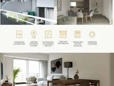 Departamento en Venta de 2 ambientes