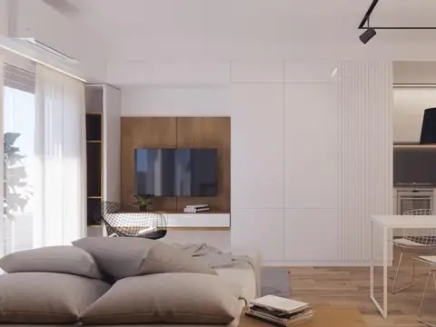 Departamento 2 ambientes con 1 baño