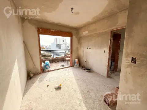 Departamento 2 ambientes con 1 baño