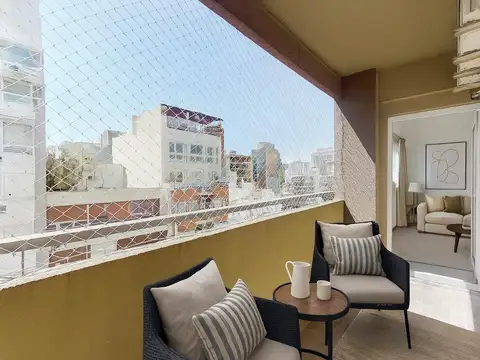 Departamento 2 ambientes con 1 baño