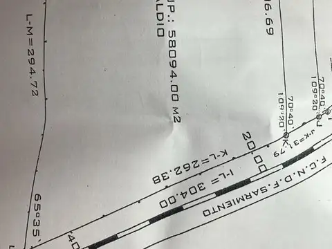 Venta de Fracción para Loteo de 5,8 has! Huinca Renanco!