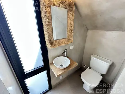Depto Tipo Casa 3 ambientes con 2 baños