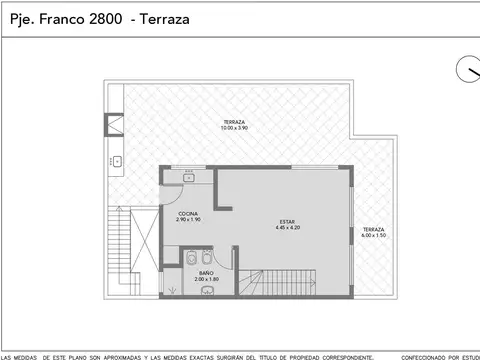 Depto Tipo Casa en Venta de 4 ambientes
