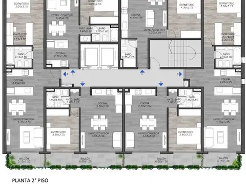 Fideicomiso España - Departamentos 1 dormitorio