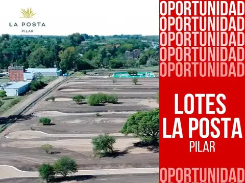 terreno en venta en la posta pilar