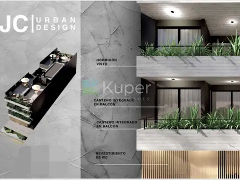 Departamento 4 ambientes con 2 baños