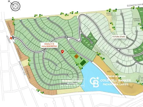 Terreno en Venta en Dina Huapi, $ 60.000