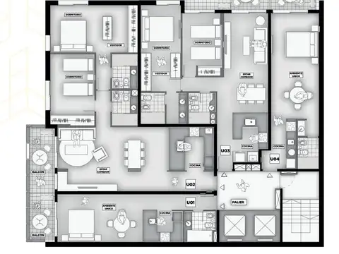 Departamento 2 dormitorios