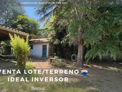 VENTA DOBLE LOTE 20x 40 BERNAL CENTRO