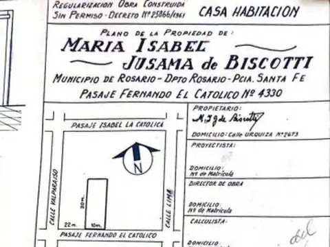 Terreno en Venta 10  mts Frente